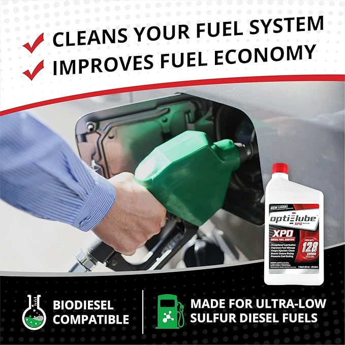 Opti-Lube XPD All-Season Diesel Fuel Additive - Quarts (1 Quart (Treats 128 Gallons))
