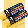 Premium Large Shammy Towel for Car - 2pk Pack (26"x17") - Super Absorbent, Soft, Streak-Free, Scratch-Free Cloth for Cars, Boats, Home - Long Lasting Chamois Towel + Hanging Storage Tubes (Original)