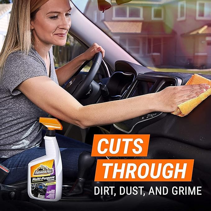 Armor All Multi Purpose Cleaner, Car Cleaner Spray for All Auto Surfaces, 16 Fl Oz (Pack of 2)
