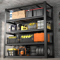 Garage Shelf,Heavy Duty Storage Rack Load 3000lb,5-Tier Metal Garage Shelving for Kitchen,Basement,24" D x 47" W x 84" H
