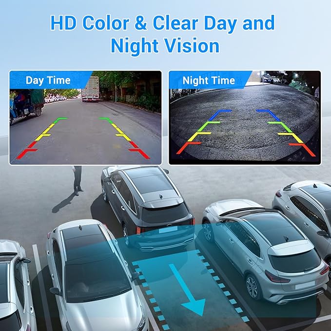 Rear View Backup Camera Compatible with Ford Escape 2014 2015 2016 Parking Assist Camera 170°Ultra Wide Angle HD Night Vision Waterproof Escape Accessories Reverse Camera EJ5Z-19G490-A GJ5T19G490AD