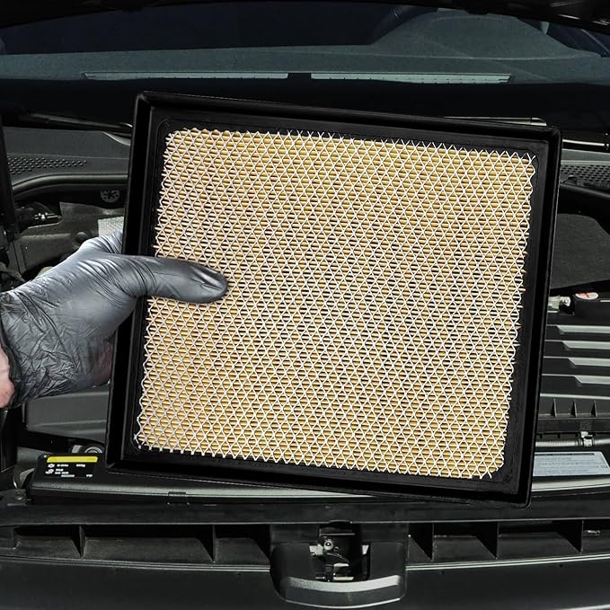 Engine Air Filter JMP050 Fits for 2013-18 Avalon,2014-17 Camry,2014-19 Highlander Gas,2011-20 Sienna,2013-18 ES350,2018-21 NX300,2010-22 RX350,2011-21 Grand Cherokee 2011-25 Durango,17801-0P050