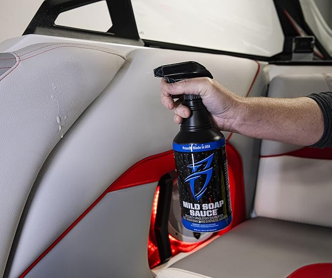 Boat Bling Mild Soap Sauce Premium Upholstery Cleaner, for Boats, RVs, Powersport Vehicles and More, 32 oz
