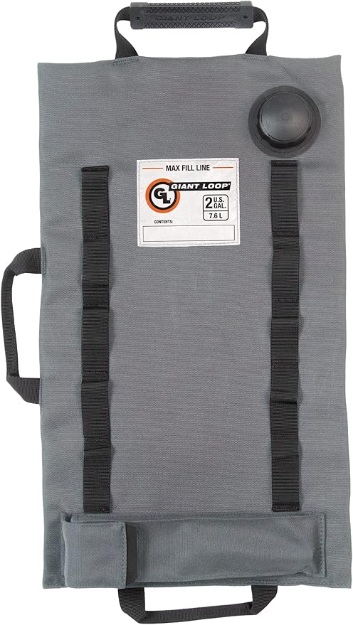Giant Loop Armadillo Bag, Utility Bladder for Safe Transport and Storage of Powersports and Automotive Fluids, for Motorcycles, UTVs and ATVs, 2-Gallon