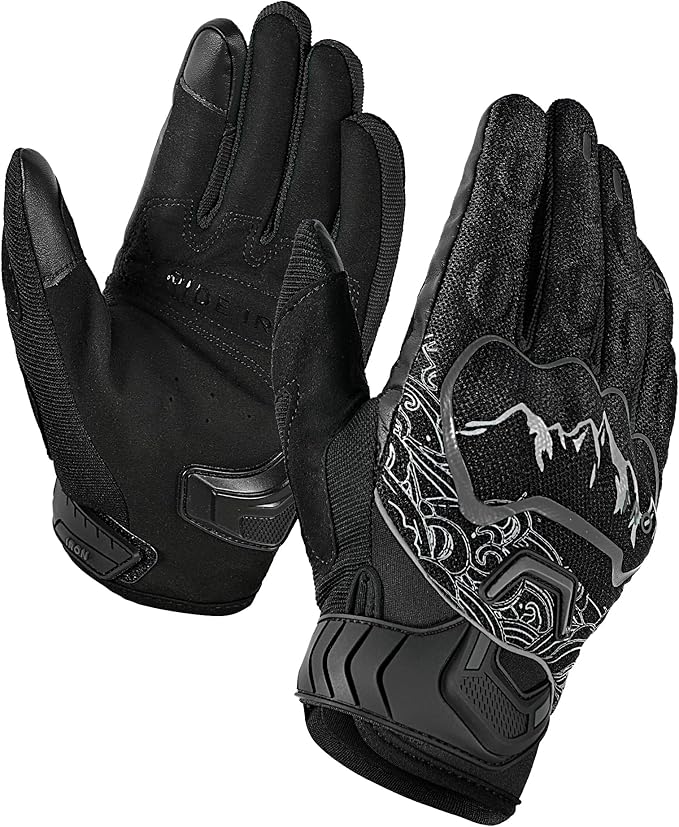 BORLENI Motorcycle Gloves Motorbike Glove for Men Women Full Finger Knuckle Protection Touch Screen Cycling ATV Hiking Riding