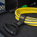 LuBanSir 3 Pack Extension Cord Organizer, 17" Portable Hook and Loop Storage Straps with Grommet Fit Extension Cords, Cables, Ropes, Garden Water Hoses Carrying and Hanging