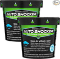 Auto Shocker Strong Car Odor Eliminator, Eco-Friendly ClO2 Odor Remover for Tough Odors in Vehicle Interiors, Up to 250 Cubic Feet (2-Pack)