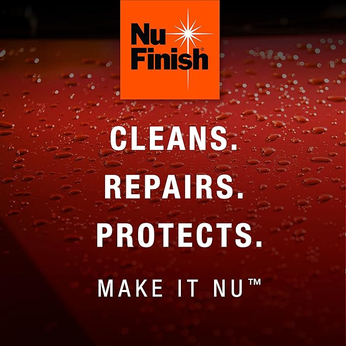 Nu Finish Quick Clay Car Kit with Clay Block, 5-in-1 Detailer and Cloth (3 Items)