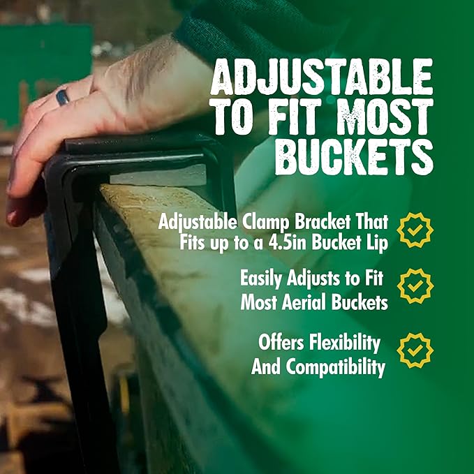 FORESTER Adjustable Bucket Chainsaw Scabbard | Chainsaw Holder for Bucket Truck Accessories