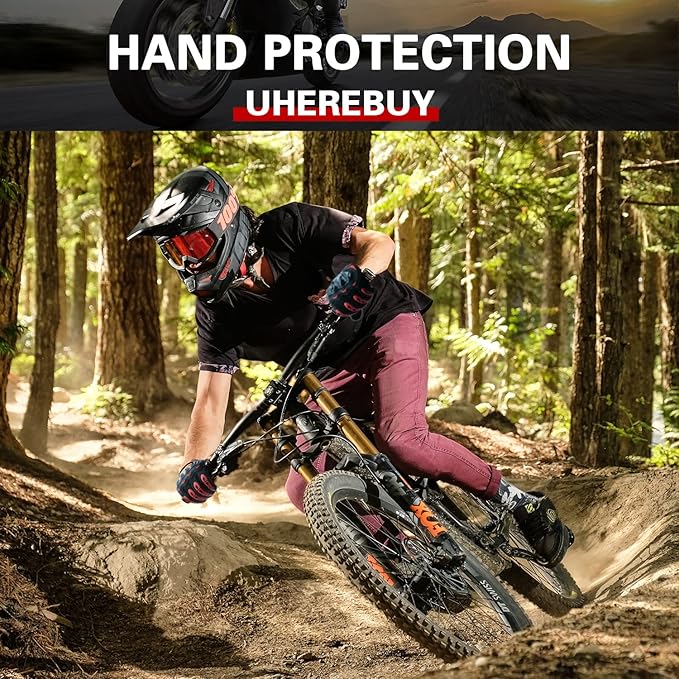 Motorcycle Gloves Touch Screen Full Finger Riding Gloves Knuckle Protection for Men and Women for Dirt Riding, Road Racing, Cycling, Climbing Work Outdoor Sports