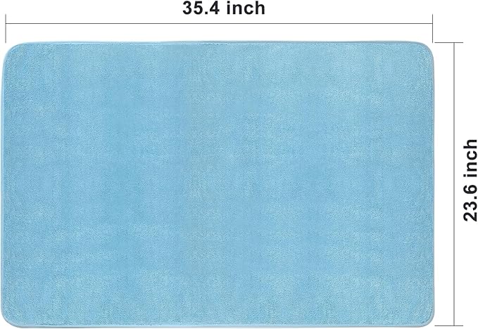 JOYMOOP Car Dry Towel, Quick Drying, Medium Size, Microfiber Cleaning Cloth, Blue, 35.4 x 23.6 Inches, 1 Pack for Boates, RVs, SUVs, Trucks, Cars