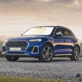 Windshield Sun Shade Car Sunshade for 2018-2024 2025 Audi Q5 SQ5 Premium, Premium Plus, Prestige Crossover SUV Accessories Windshield Cover for Q5 SQ5 240T Reflective Front Window Shield Protector