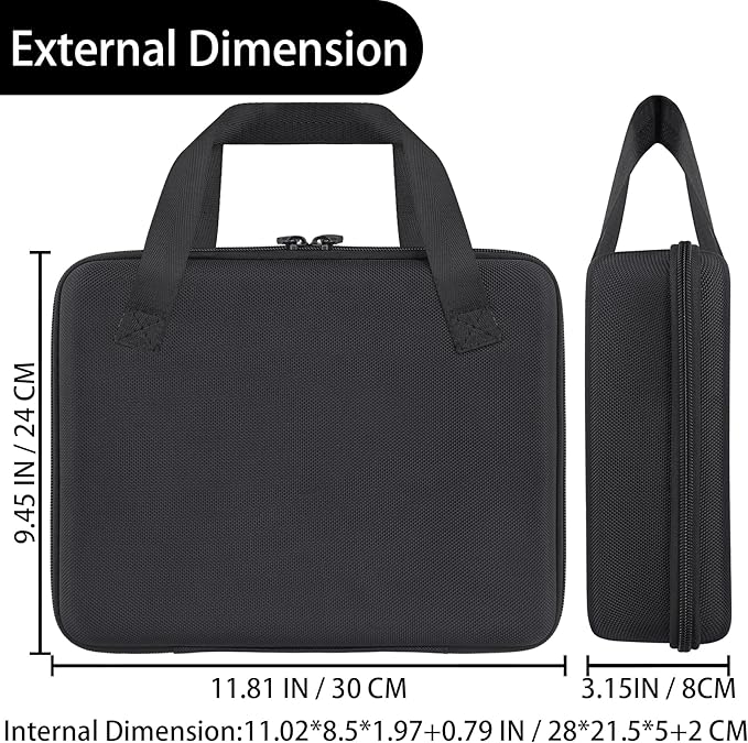 Replacement for HULKMAN Alpha100 Jump Starter Hard Carrying Case by Aenllosi(Case Only)