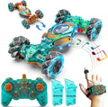 RC Car Gesture Hand Gesture Sensing RC Stunt Double-Side Flip 360° All-Round Rotation Drift Twist Car with Light Music for Boys Kids Birthday Xmas Gift