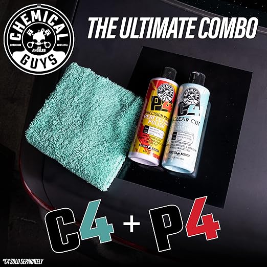 Chemical Guys GAP11716 P4 Precision Paint Perfection Polish (Paint Correction - Fixes Scratches, Swirls & Towel Marks), 16 oz.