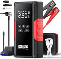 J26 Portable Car Jump Starter with Air Compressor, 3500A 12V Car Battery Booster (All Gas & up to 6.0L Diesel Engines), 150PSI Tire Inflator, Smart Jumper Cables, 3-Mode Emergency Flashlight