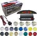 Parking Sensor Kit Backup Sensor Kit Reverse Sensor for Car 18 Color Options for Probes Adjustable Alarm Volume Professional Sensore de Reversa para Carro Safe Driving Assistant（Silver