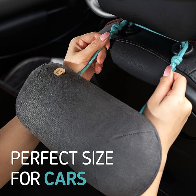 Car Air Freshener - Lasts 365+ Days No Chemicals 100% Activated Bamboo Charcoal Fragrance-Free Deodorizer, Natural Auto Odor Eliminator, Purifier, Neutralizer, Absorb Smoke Smell