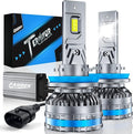 FAHREN H11 Fog Bulbs, Upgraded 120W 60000LM H8/H9 Bright Lighting Bulb, 6500K Cool White IP68 Waterproof,Quick Installation, Pack of 2