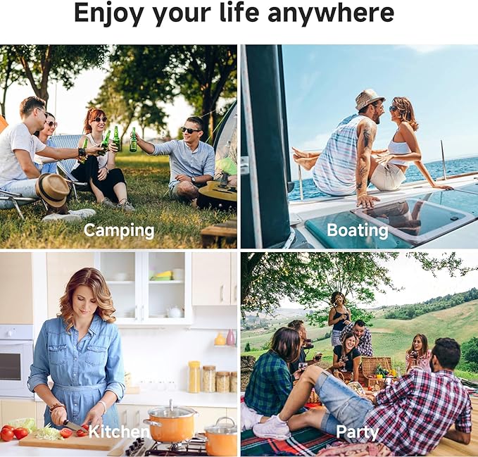 BODEGACOOLER 12 Volt Portable Refrigerator,53 Quart Car Fridge Dual Zone -4℉-68℉,50L Car Freezer APP Control,Electric Compressor Cooler 12/24V DC and 100-240V AC for RV,Camping,Travel,Truck,Vehicles