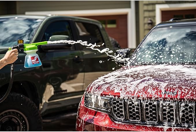 SOCAR Wash N Wax Car Wash Soap - 5 Gal., pH Neutral, Carnauba Wax, Model# SCO-WNW-5