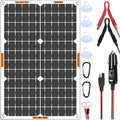 OYMSAE 30W 12V Solar Battery Charger Waterproof Solars Battery Maintainer,Portable Solar Panel Charger with Upgraded MPPT Controller for Car, Motorcycle, Boat, Marine, RV, Trailer, Tractor,Truck, etc