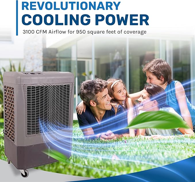 Hessaire MC37M 3100CFM Evaporative Cooler
