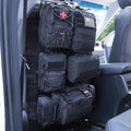 Universal Tactical Seat Back Organizer Vehicle Molle Panel Organizer Storage Bag with 5 Detachable Molle Pouch for All Vehicel Such as Jeep,Truck,SUV, Car, Ford,Chevy etc