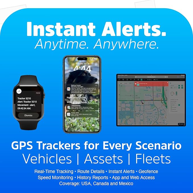 Optimus GV50MA Wired GPS Tracker for Cars and Trucks