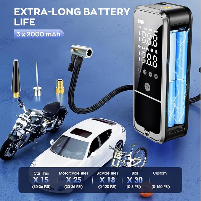 Tire Air Pump for Car