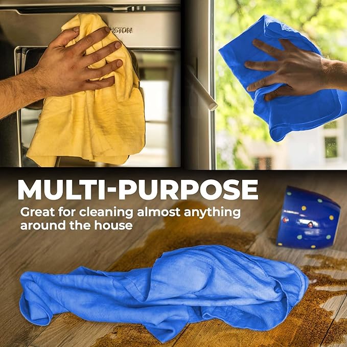 Premium 2pk +1 Free Shammy Cloth - Super Absorbent Chamois Towel - Reusable & Scratch-Free - Soft Car Drying Towels (26"x17")