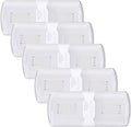 Leisure LED 5-Pack RV LED Ceiling Double Dome Light Fixture with Built in Dimmer Interior Lighting for Car/RV/Trailer/Camper/Boat 12V Natural White 4000-4500K 620 Lumen (5-Pack)