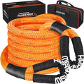 MAIKEHIGH 1-1/8" x 30ft Kinetic Recovery Rope, 56,000LBS Heavy Duty Offroad Recovery Strap (Reflective), 30+% Elasticity Vehicle Tow Rope for Trucks 4WD Pickup Tractor Car SUV ATV UTV
