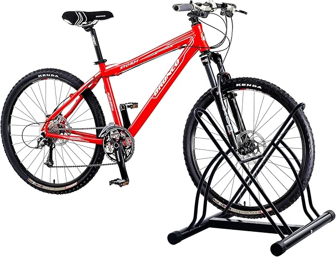 RAD Cycle Mighty Rack Two Bike Floor Stand Bicycle Instant Versitile Pro Quality Bike Park