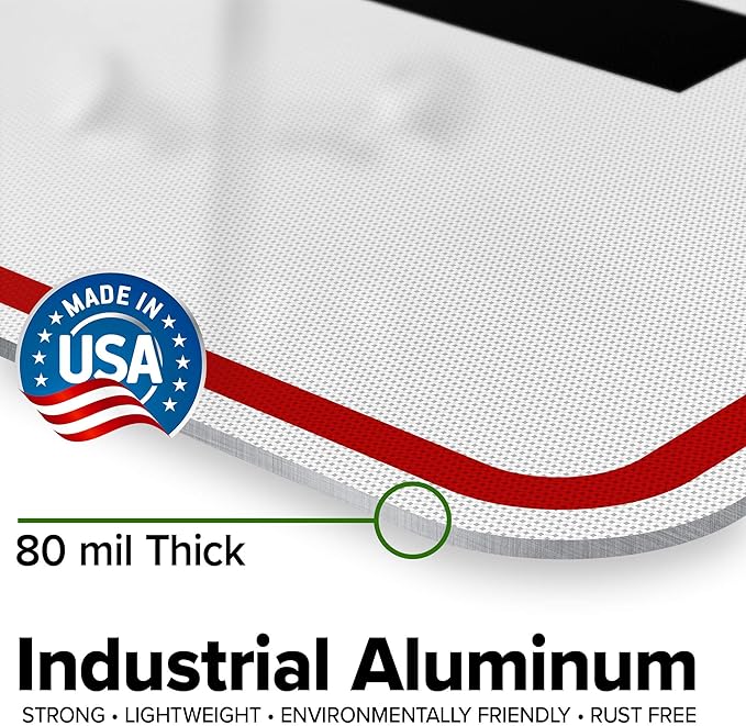 Custom Sign, Custom Sign for Business, Indoor/Outdoor use. 24x30 Inches, 3M EGP Reflective, Rust Free .080 Aluminum, Fade Resistant, Made in USA by My Sign Center (Header)