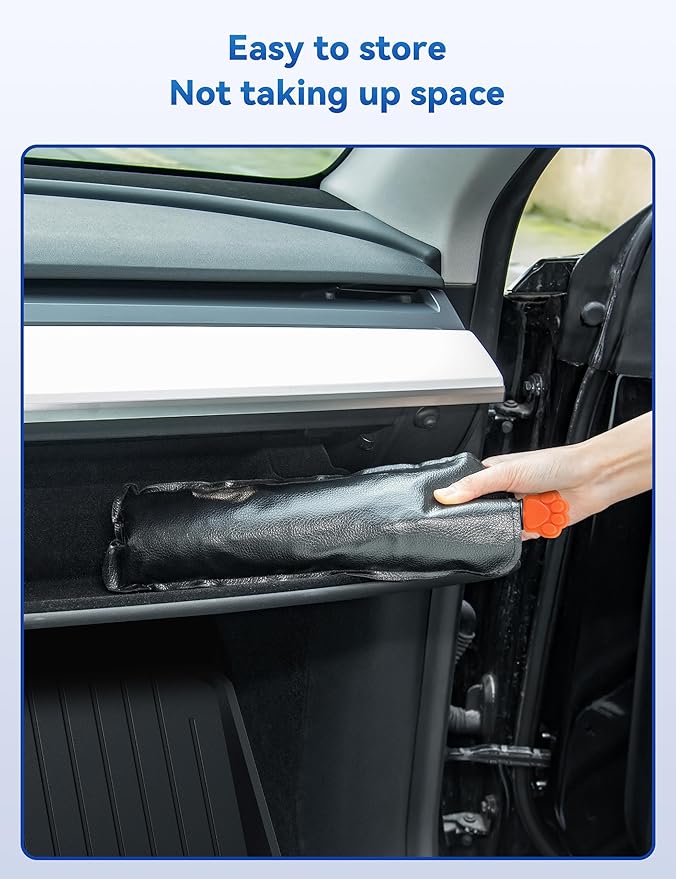 helloleiboo 𝟐𝟎𝟐5 𝑼𝑷𝑮𝑹𝑨𝑫𝑬 Car Windshield Sun Shade Umbrella, Colorful 360°Rotating Foldable Windshield Sun Shade Front Window Reflective Polyester Blocks Heat and Sun Sun Shade for Cars SUV