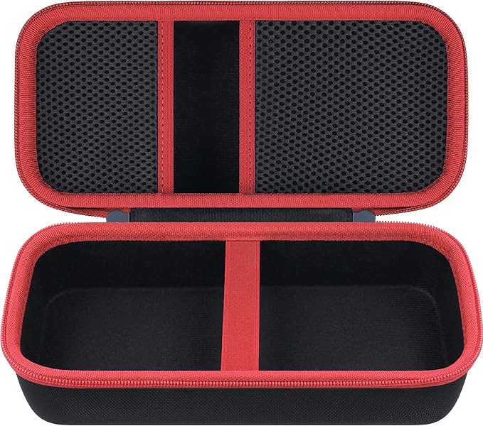 Aenllosi for HULKMAN Alpha85/Alpha85S/Alpha Pro Jump Starter Hard Carrying Case, Black+Red (Case Only)