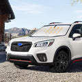 Sun Shade for Forester 2013-2018 Windshield Sunshade for Subaru Forester 2017 2016 Windshield Cover Window Shields Fit Forester Crossover, Base, Premium, Sport, Limited Accessories Sun Visor Protector