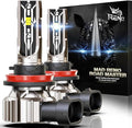 RENO H11 Bulb, H11 Fog Lights Bulb, H11 Light Bulbs Fanless In Line H9 H8 Car Fog Bulb Plug and Play, Pack of 2