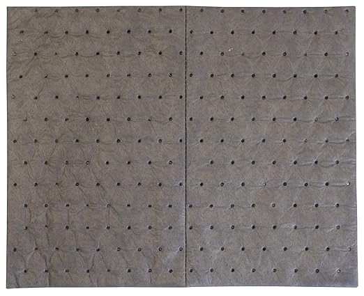 Oil-Dri L90907 15" W x 19" L Universal Heavy Weight Bonded Perforated Pads (50 Mats/Box)
