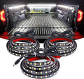 Nilight 3PCS 60 Inch Bed Light Strip 270 LED with On/Off Switch Blade Fuse Splitter Extension Cable for Cargo Pickup Truck SUV RV Boat