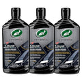 Turtle Wax 53895 Hybrid Solutions Ceramic Acrylic Black Polish and Wax Formulated for Black Car Paint, Removes Surface Scratches and Swirl Marks, Provides Water Repellency, 14 oz. (Pack of 3)