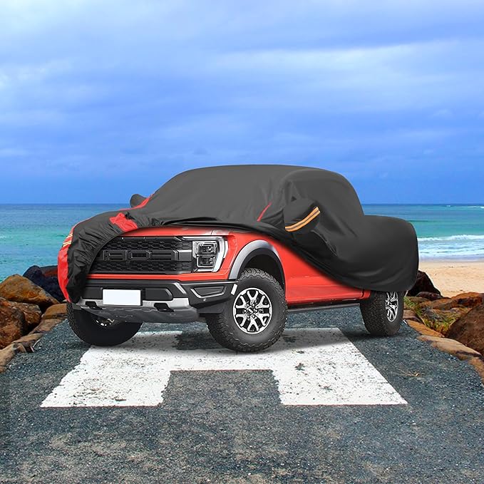 Car Cover Outdoor Automobiles Waterproof All Weater, Universal Fit (Length Up to 240 inch) XL+