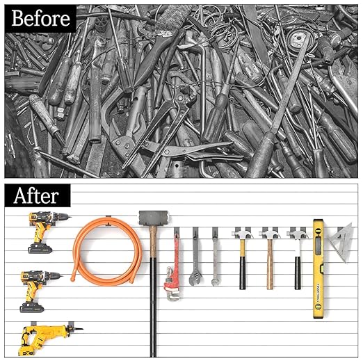 3-H Slatwall Accessories 20 Pack,Single and Double Slatwall Hooks & Hangers,Slat Wall Hanging Hooks Heavy Duty,Used as Proslat Accessories for Shop Retail Display with Garage Storage Wall Panel