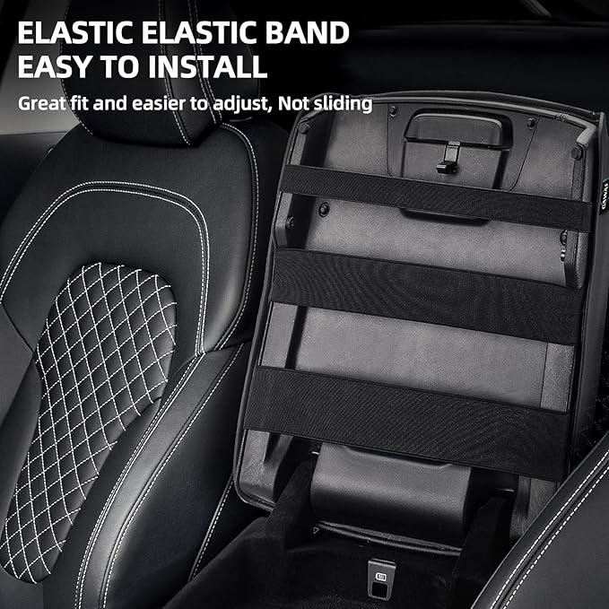 Center Console Cover Compatible with 2009-2025 Ram, Leather Arm Rest Armrest Cover for Car, Middle Console Cover, Full Protection Armrest Cover Lid Pad Cushion