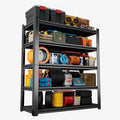 Heavy Duty 5-Tier Shelving Unit 3000LBS Capacity - Adjustable Steel Garage Shelves for Warehouse, Basement Storage(77''H x 39.4''W x 13.8''D)