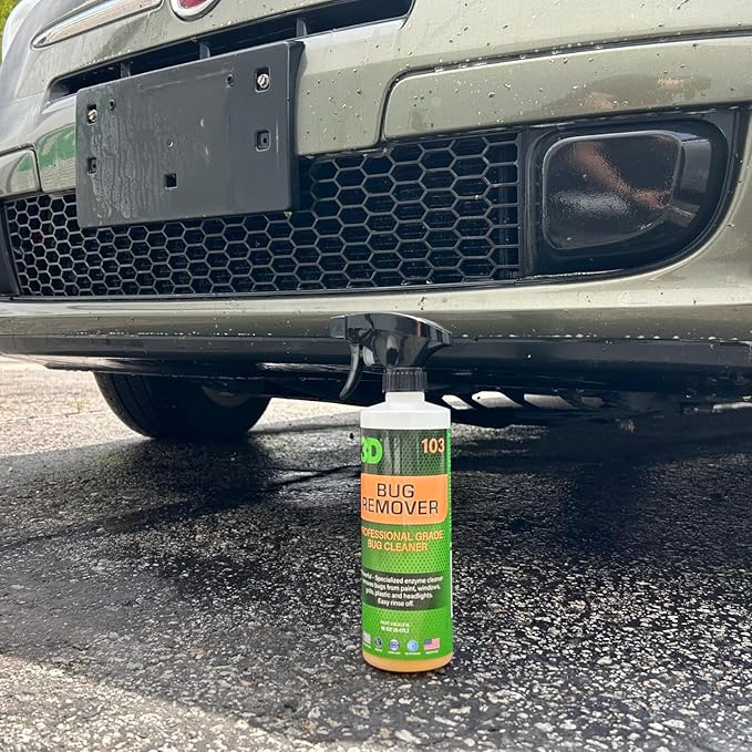 3D Bug Remover - All Purpose Exterior Cleaner & Degreaser to Wipe Away Bugs on Plastic, Rubber, Metal, Chrome, Aluminum, Windows & Mirrors, Suitable for use on Car Paint, Wax & Clear Coat (Gallon)