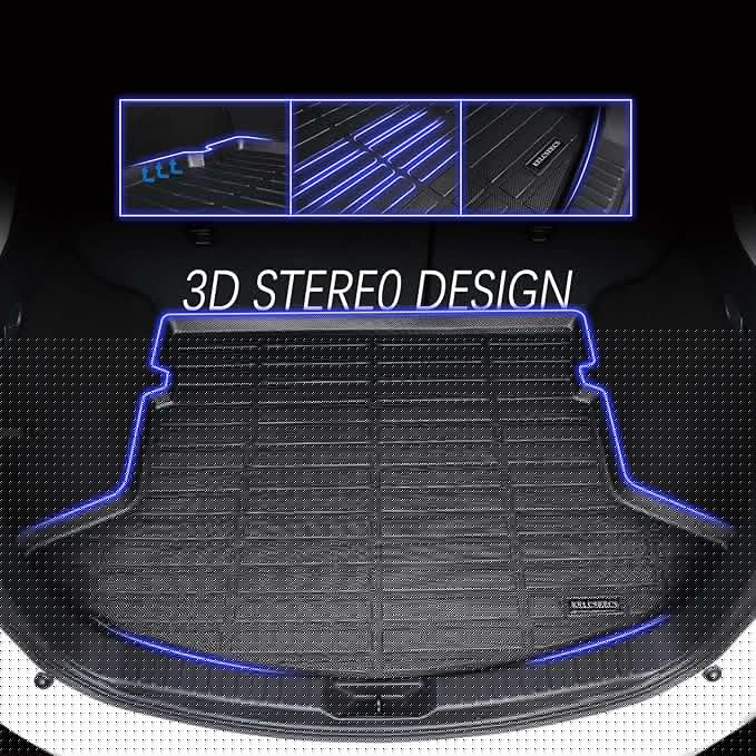 KELCSEECS Floor Mats & Cargo Liner Custom for Hyundai Ioniq 5 N 2025 All Weather Car Mats TPE Floor Liners Ioniq 5 N Accessories