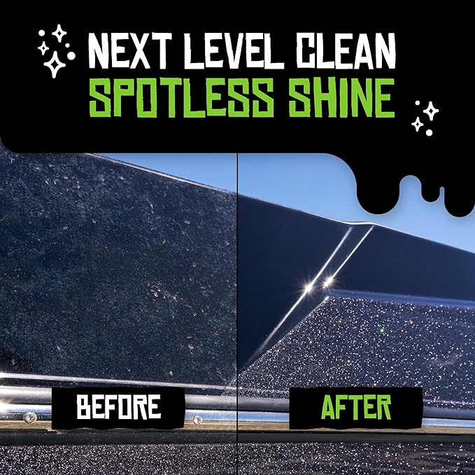 Boat Juice Necessity Boat Cleaner Kit | Exterior Water Spot Remover, Interior Seat & Vinyl Cleaner, 2 Microfiber Towels | Boat Cleaning & Detailing Kit, Marine Accessories | Made in USA (Kit)