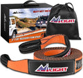Nilight 3" x 20' Recovery Tow Strap Lab Tested 31,500lbs Break Strength Heavy Duty Off Road Straps with Triple Reinforced Loop Emergency Towing Rope of Mind for SUV, UTV, ATV, Truck, 2 Years Warranty